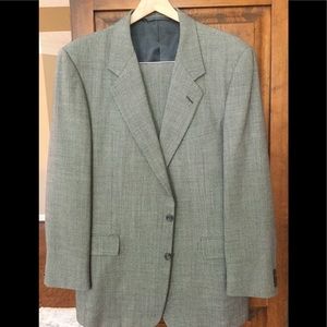 Hickey Freeman wool two-piece men’s suit.